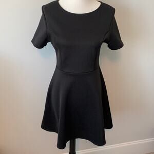 Cecico Black Fit & Flare Mini Dress Sz L